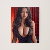 Black Lace Lingerie Puzzle (Vertikal)