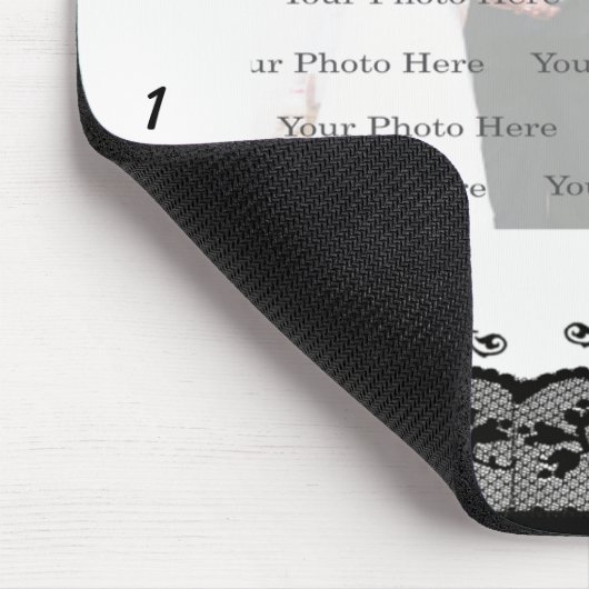 Black Lace Mousepad (Ecke)