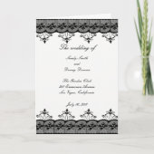 Black Lace Programmkarte Programm (Vorderseite)