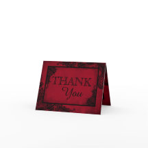 Black Lace Red Modern Goth Danke
