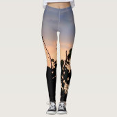 Black Lace Sunset Leggings (Vorderseite)