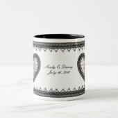 Black Lace Tasse (Mittel)