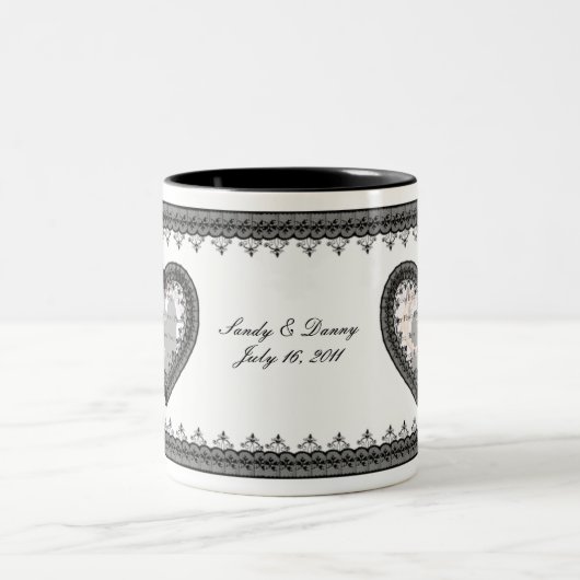 Black Lace Tasse (Mittel)