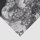 BLACK LACE Tissue Seidenpapier (Ausschnitt)