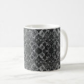 Black Lacework Artists Kaffeetasse (VorderseiteRechts)