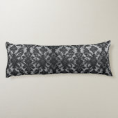 Black Lacework Chic Seitenschläferkissen (Rückseite)