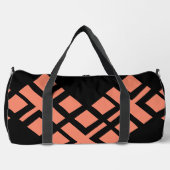 Black Lachs Red Duffle Bag (Vorderseite)