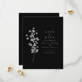 Black Lacquer Save the Date