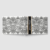 Black Lacy Wedding Guest Book Gästebuch (Voll)