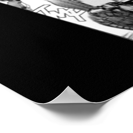 Black Lagoon Manga Poster (Ecke)