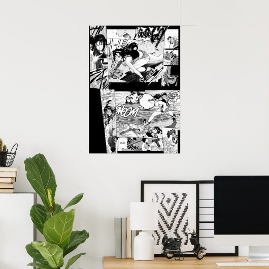 Black Lagoon Manga Poster (Heimbüro)