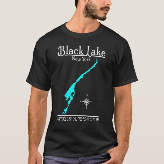 Black Lake New York T-Shirt (Vorderseite)