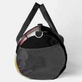 Black Large Gym Duffel Bag Trend Abstrakt Powdery Duffle Bag (Rechts)