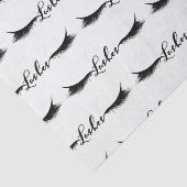 Black LASHES Eyelashes Schönheitssalon Makeup Seidenpapier (Ausschnitt)