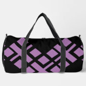 Black Lavender Duffle Bag (Vorderseite)