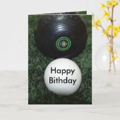 Black Lawls, Add your Message Birthday Card Karte (Gelbe Blume)