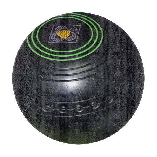 Black Lawn Bowl, Schneidebrett (Vorderseite)