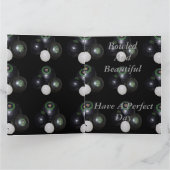 Black Lawn Bowls, Big Happy Birthday Card Karte (Innenseite)