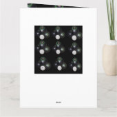 Black Lawn Bowls, Big Happy Birthday Card Karte (Rückseite)