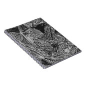 Black leafs notizblock (Rechte Seite)