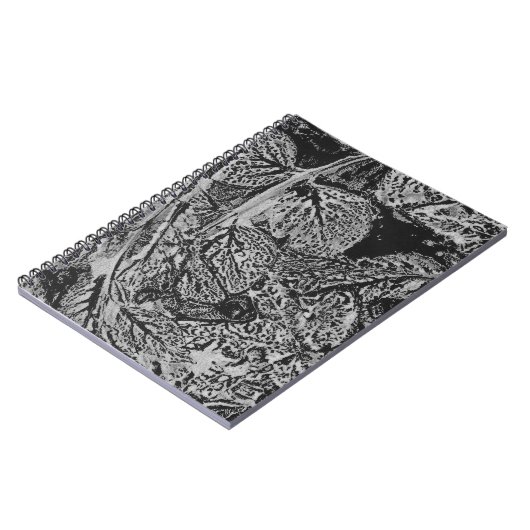 Black leafs notizblock (Linke Seite)