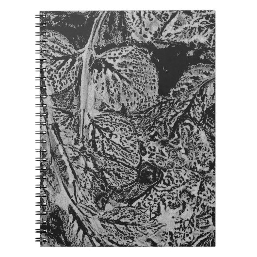 Black leafs notizblock (Vorderseite)
