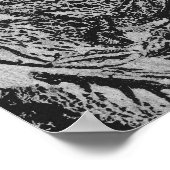 Black leafs poster (Ecke)