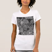 Black leafs T-Shirt (Vorderseite)