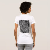 Black leafs T-Shirt (Schwarz voll)