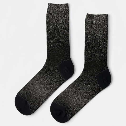 BLACK LEATHER STIL SOCKEN (Linkes Detail)