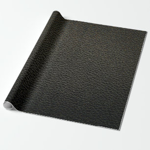Black leather texture or background. abstract,anim geschenkpapier