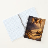 Black Legendary Inventors Notizblock (Innenseite)