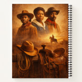 Black Legends of the West Notizblock (Rückseite)