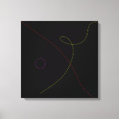 Black Leinwanddruck (Vorderseite)