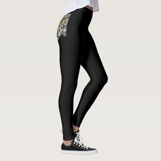 Black Leopard Leggings (Rechts)