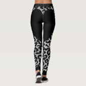 Black Leopard Leggings (Rückseite)