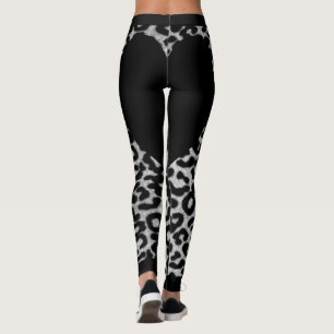 Black Leopard Leggings