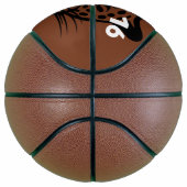 Black Leopard Personalize Basketball (Rechts)