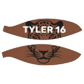 Black Leopard Personalize Basketball (Panele)