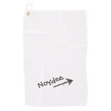 Black Lettering and Arrow on your