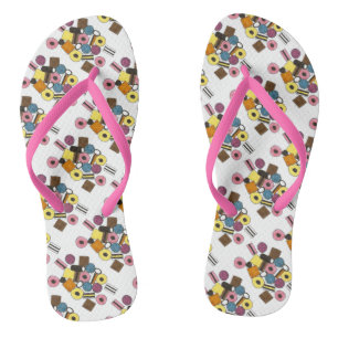 Black Licorice Allerlei feine Flip Flops Badesandalen