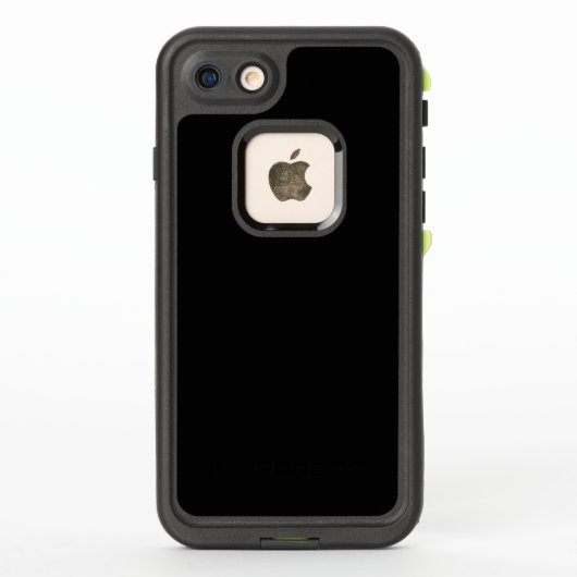 Black LifeProof FRYYPhone 7 Fall (Rückseite)