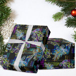 Black Light Neon Christmas Mistletoe Pattern Geschenkpapier<br><div class="desc">Das Schwarze Licht Neon Glühwein Weihnachts Mistletoe Design! Dieses schwarze Licht-Design wird Ihre Weihnachtsgeschenke glänzen lassen! Das Neon Mistletoe Muster ist perfekt für Kinder, Jugendliche und Jugendliche. Dieses Design hat eine metallische Färbung und ist festlich und macht Ihre Geschenke unter dem Baum auffällig. Einfach die Geschenke in dieses Papier einwickeln...</div>