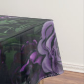 Black Lila Floral Elegante Wedding Gothic Tischdecke (Beispiel)