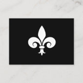 Black Lilie Wedding Platzkarten (Rückseite)