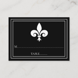 Black Lilie Wedding Platzkarten