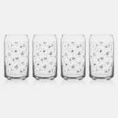 Black Lily Blume Dosenglas (Vorderseite)