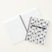 Black Lily Blume Notizblock (Innenseite)
