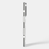 Black Line Geometric Pattern Case-Mate iPhone Hülle (Rückseite / Rechts)