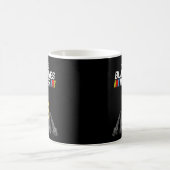 Black Lines Matter Drag Racing Light Tree Vater Kaffeetasse (Mittel)